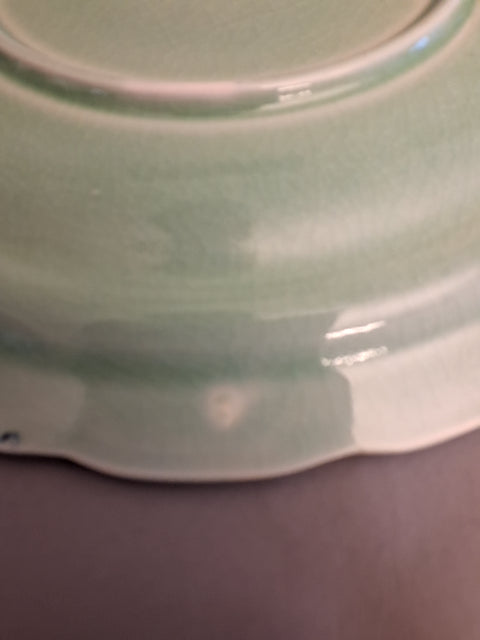 Delfts, platte med blomstermotiv